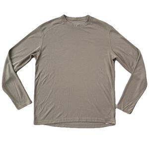 Drifire Shirt Mens Medium Brown Flame Fire Resistant USA Made Base Layer A1